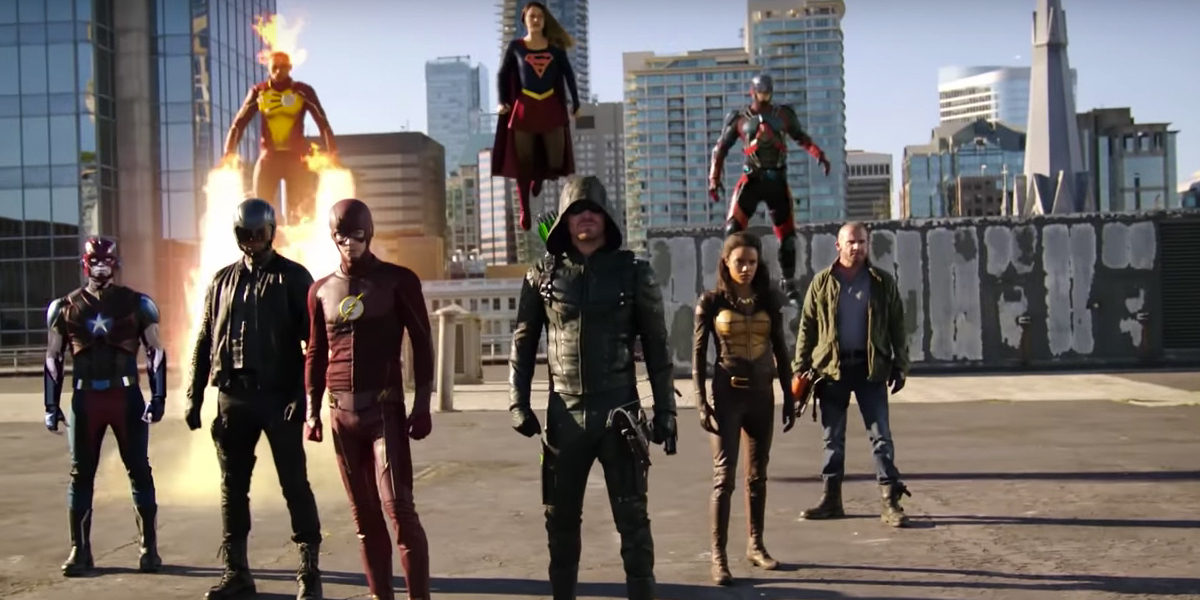  The Flash, Arrow, Supergirl ve Legends of Tomorrow Ortaklığından Müthiş Fragman