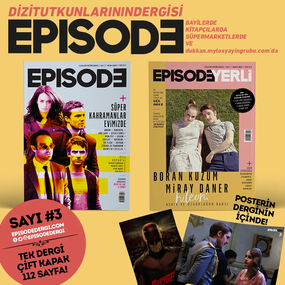 Magazine Episode Turquie N°23 - Novembre 2022 - Boran Kuzum & Miray Daner En Couverture - Neuf