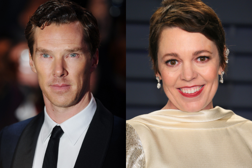 Benedict Cumberbatch ve Olivia Colman
