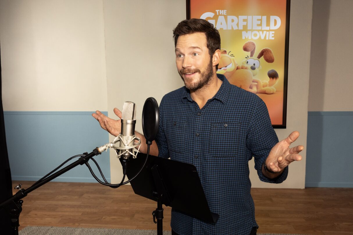 Chris Pratt, Garfield'ı seslendiriyor