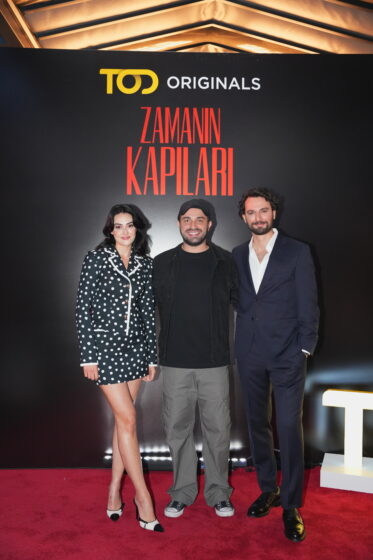 Esra Bilgiç, Burak Altındağ, Birkan Sokullu Zamanın Kapıları lansmanın