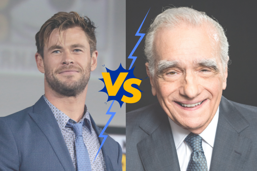 Chris Hemsworth, martin scorsese'yi eleştirdi