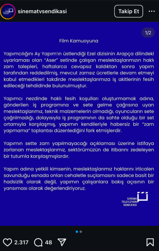 Sinema Televizyon Sendikası