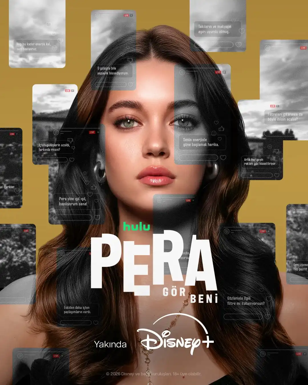Disney+ Releases First Teaser Poster for ‘Pera: Gör Beni’ Starring Afra Saraçoğlu