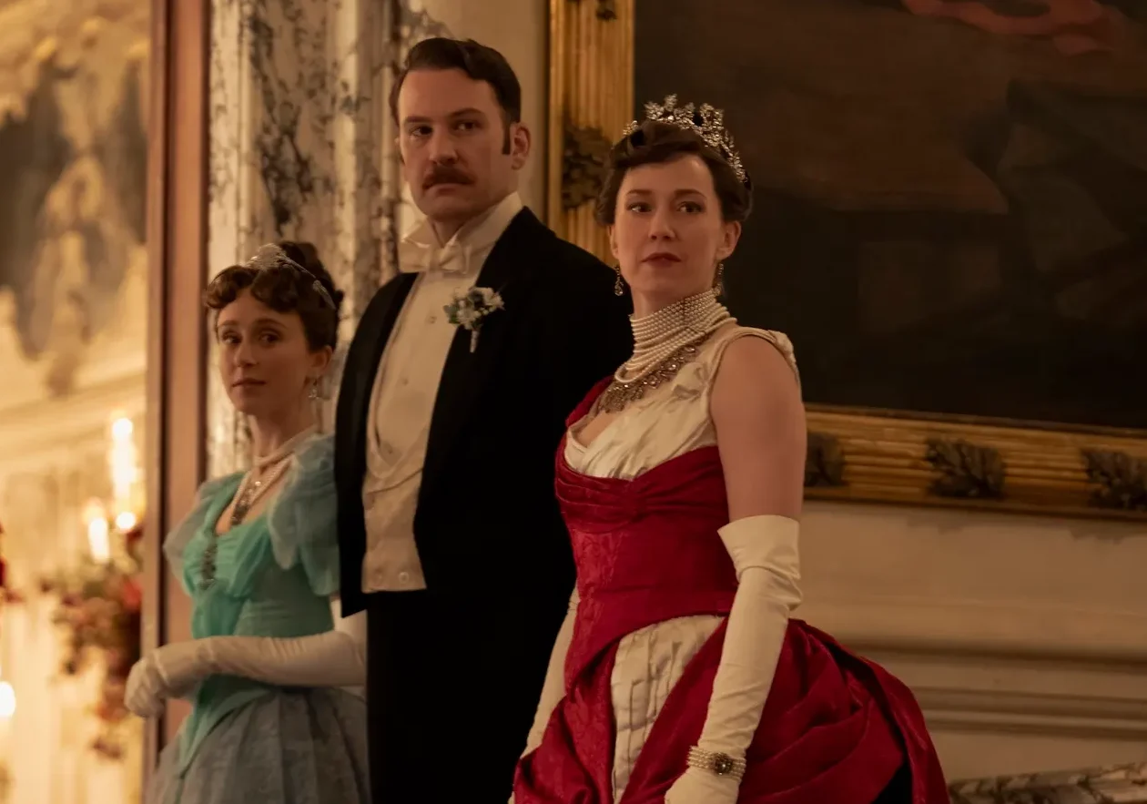 The Gilded Age 4. sezondan bir görüntü