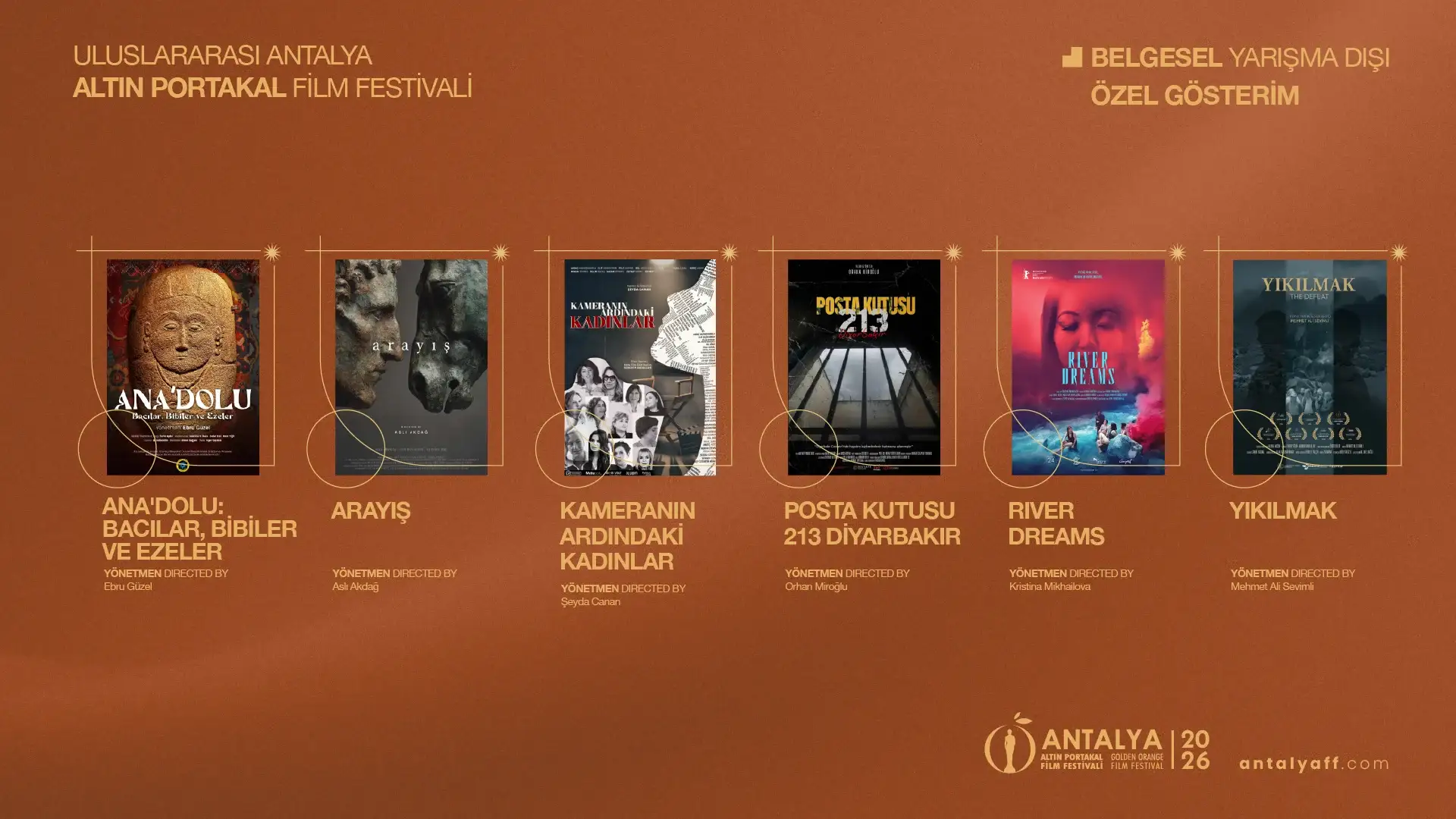 Altın Portakal’da Yarışma Dışı Kısa ve Belgesel Filmler Açıklandı
