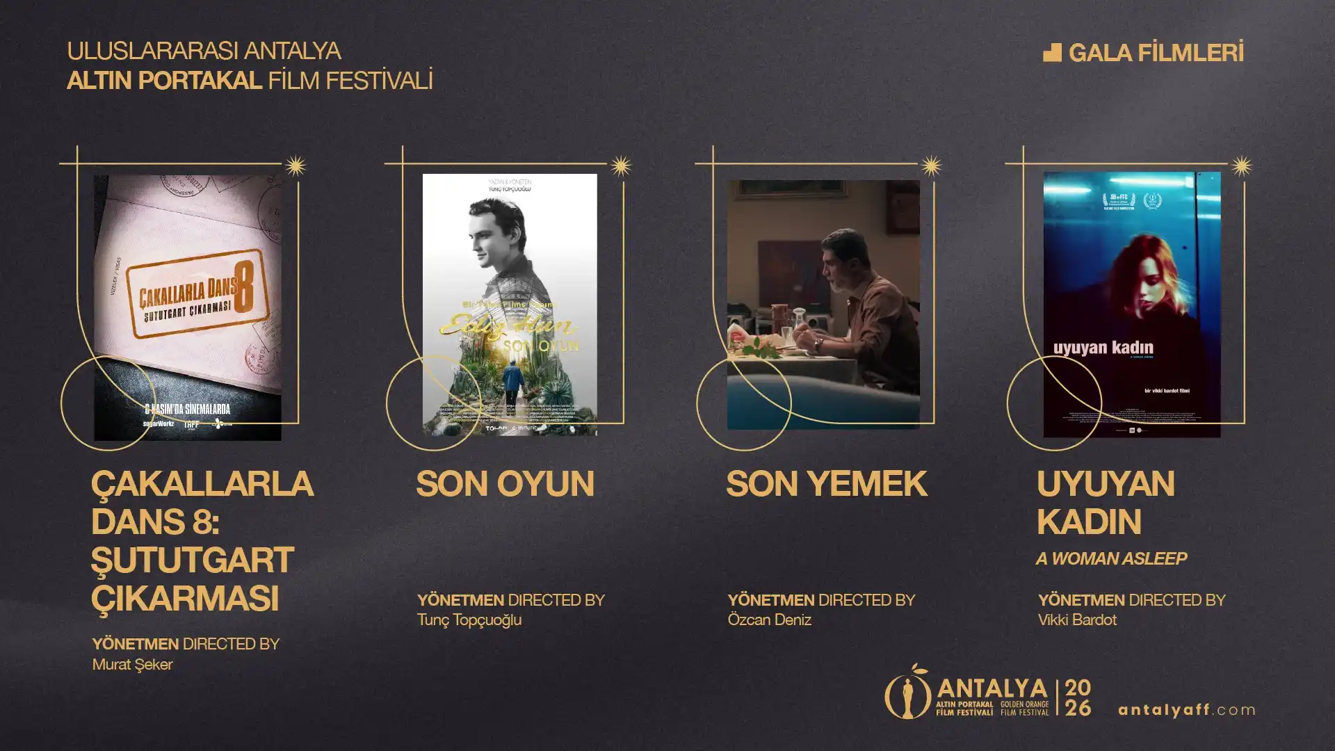 Altın Portakal’ın Gala Filmleri Belli Oldu