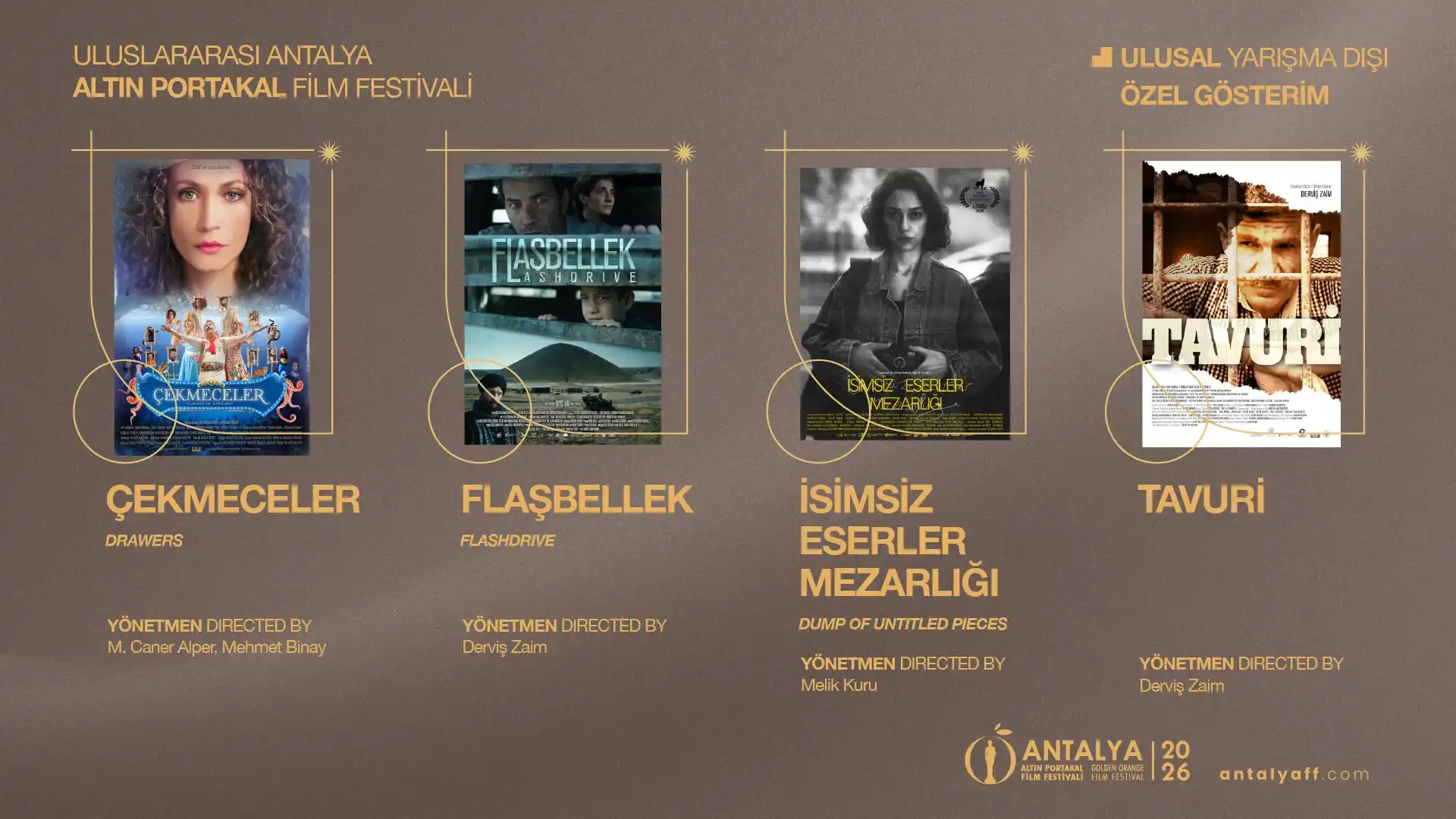 Altın Portakal’ın Ulusal Yarışma Dışı Seçkisi Açıklandı